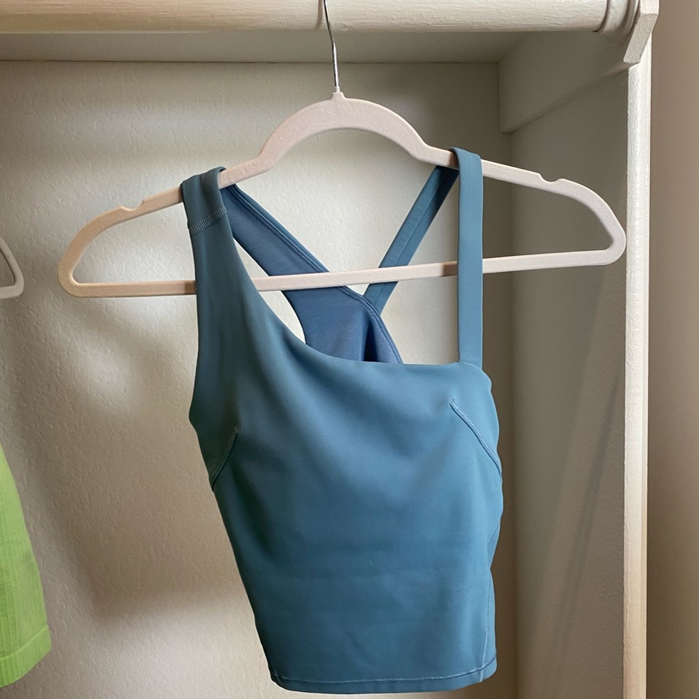 Lululemon Athletica Blue Tank Top